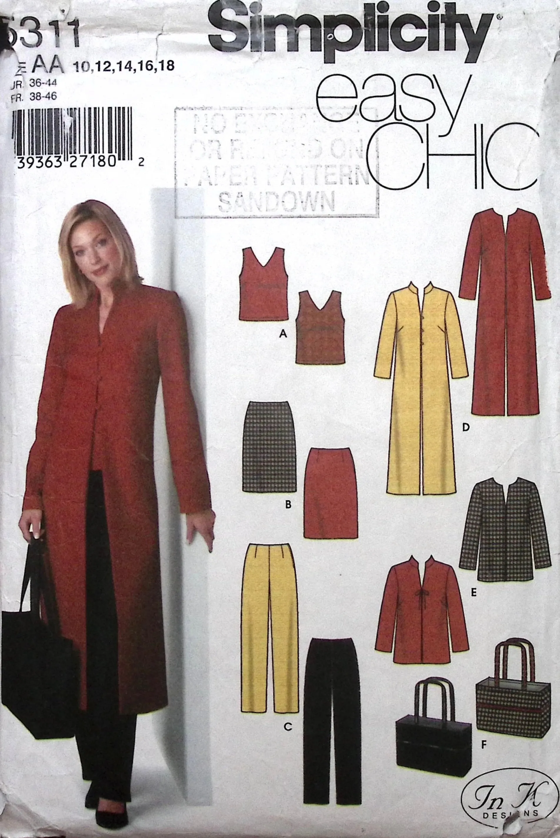 Sewing Pattern: Simplicity 5311