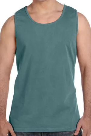 Shades of Green/Yellow Comfort Colors Cotton Tank Top *Personalize It