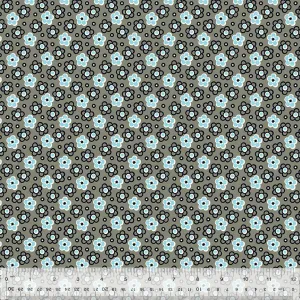 Shadow Posy in Gray -- BONNY by Denyse Schmidt --- Windham Fabrics