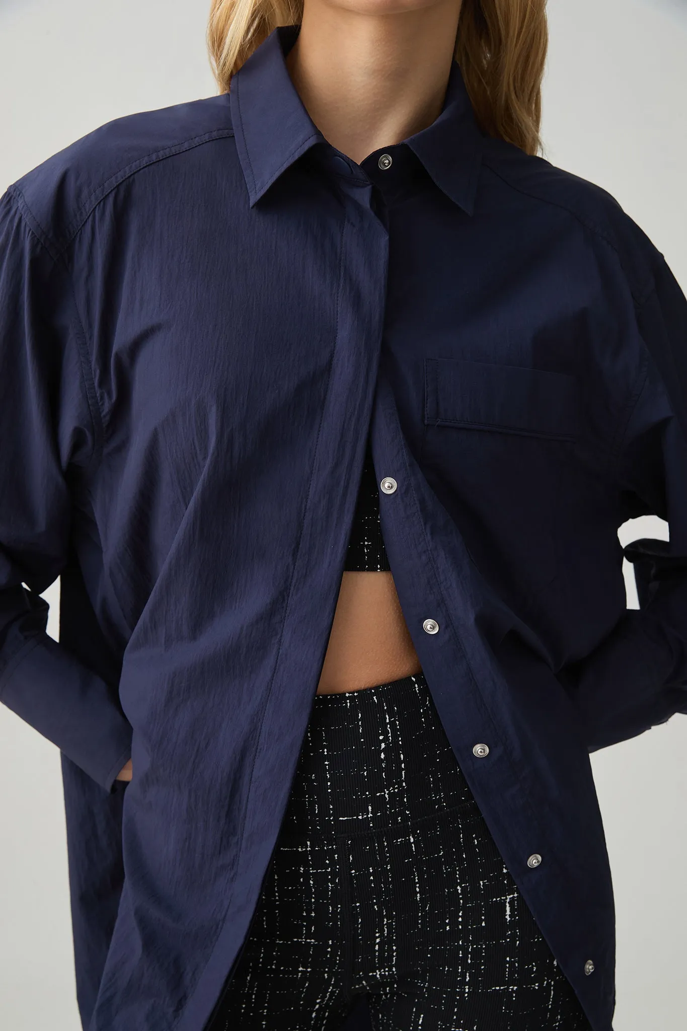 Side Split Spray Shirt 427