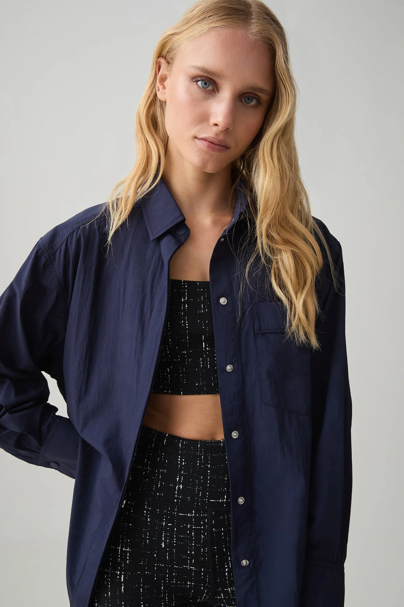 Side Split Spray Shirt 427