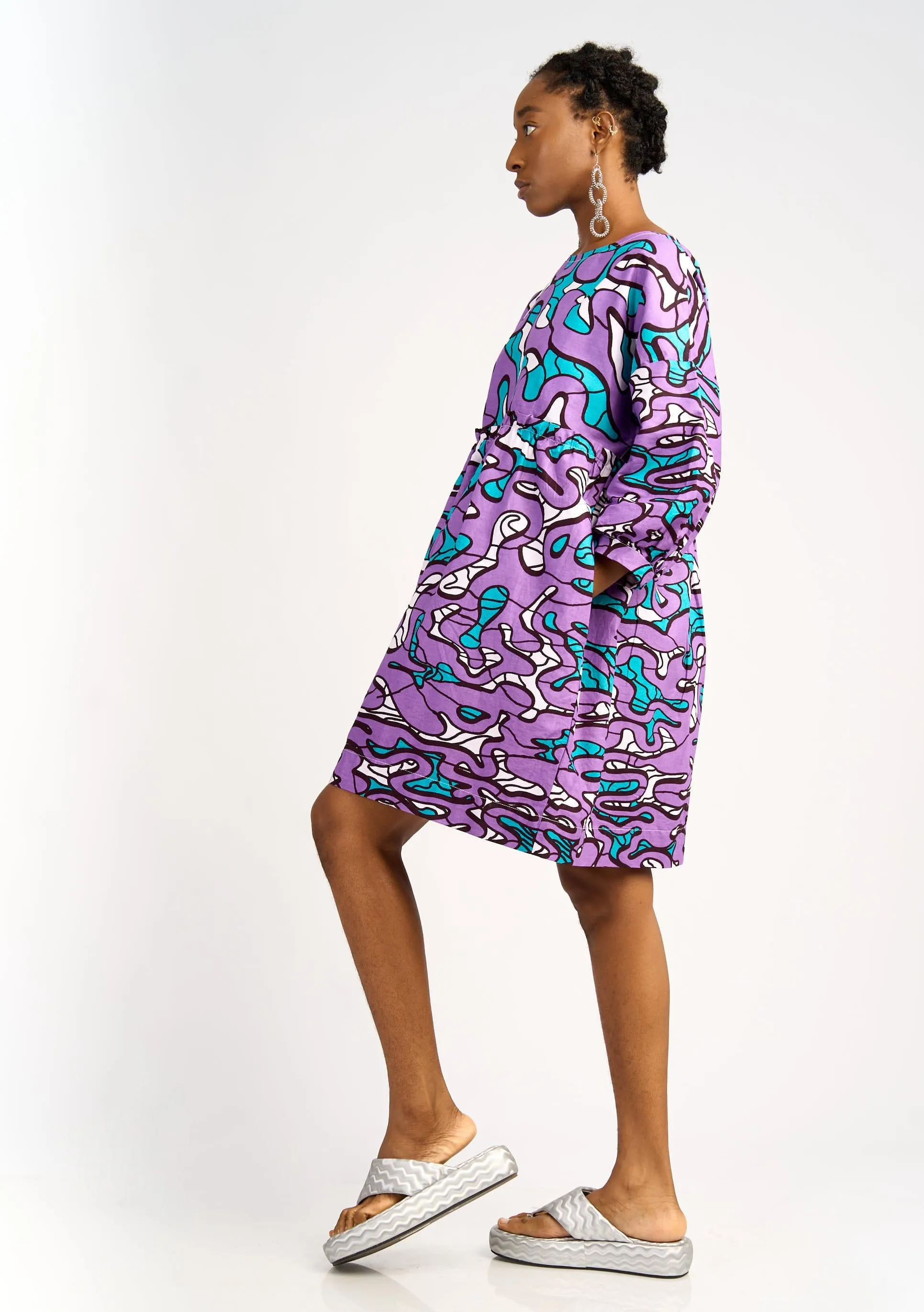 Smock Dress - Maps