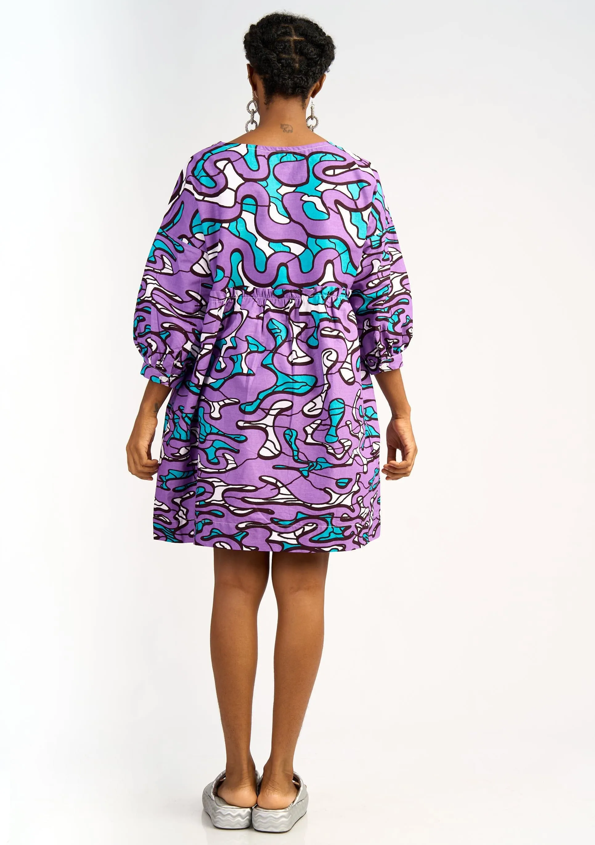 Smock Dress - Maps