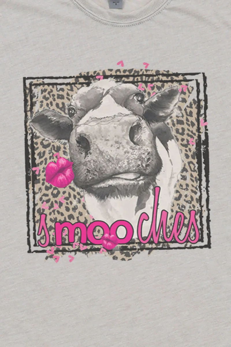 Smooches Cow Poly/Cotton Tee