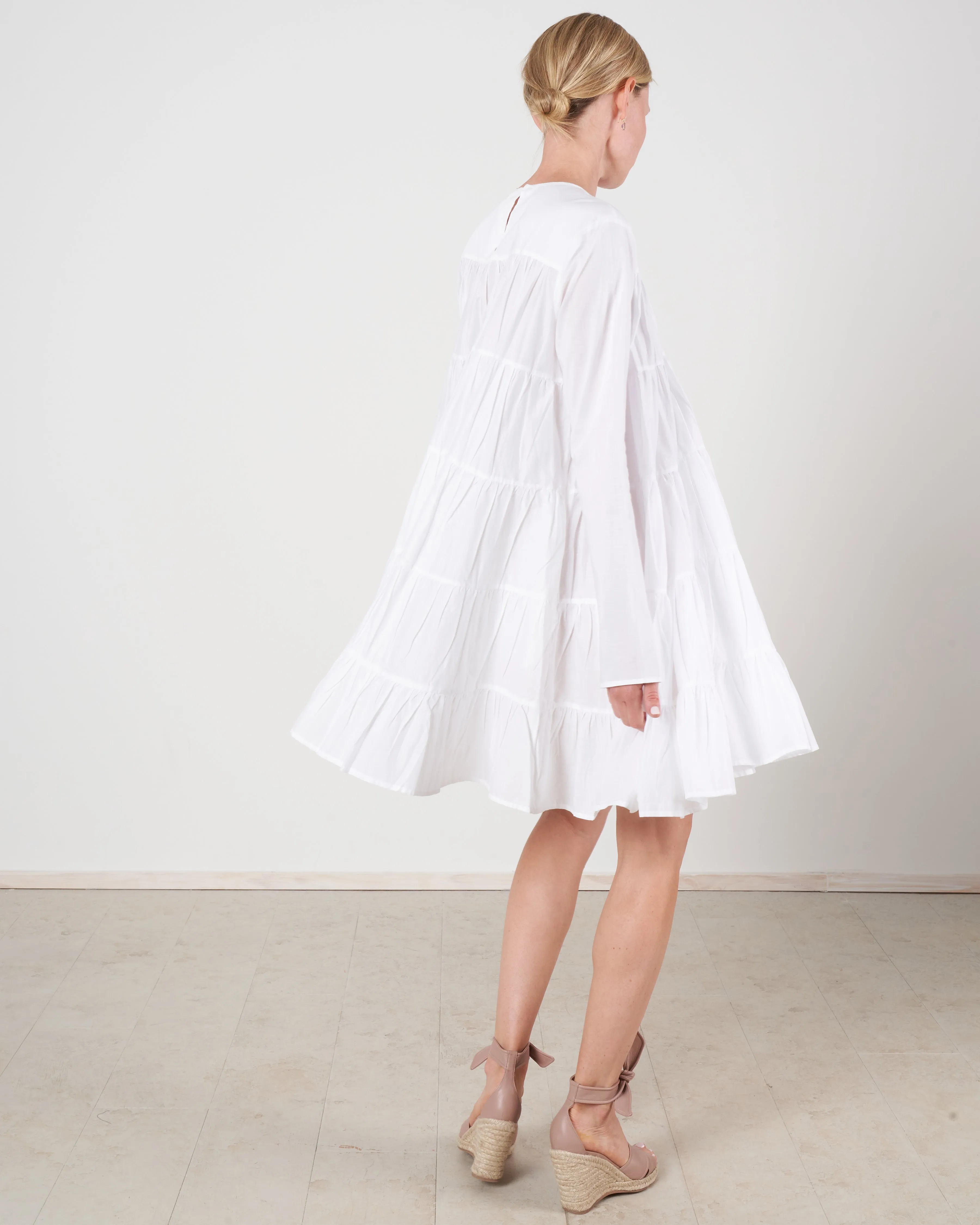 soliman dress - white