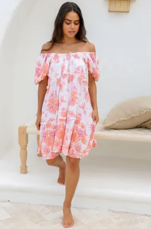 Spellbound Off Shoulder Mini Dress