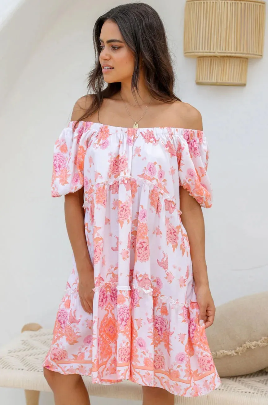 Spellbound Off Shoulder Mini Dress