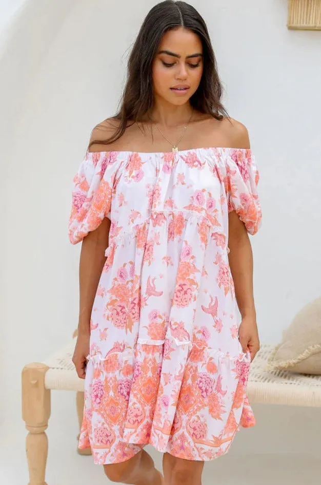 Spellbound Off Shoulder Mini Dress