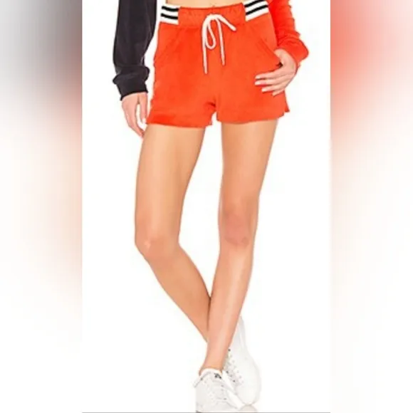 Splendid X Margherita Missoni Sportivo Cotton and Modal Blend Terry Shorts