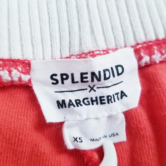 Splendid X Margherita Missoni Sportivo Cotton and Modal Blend Terry Shorts