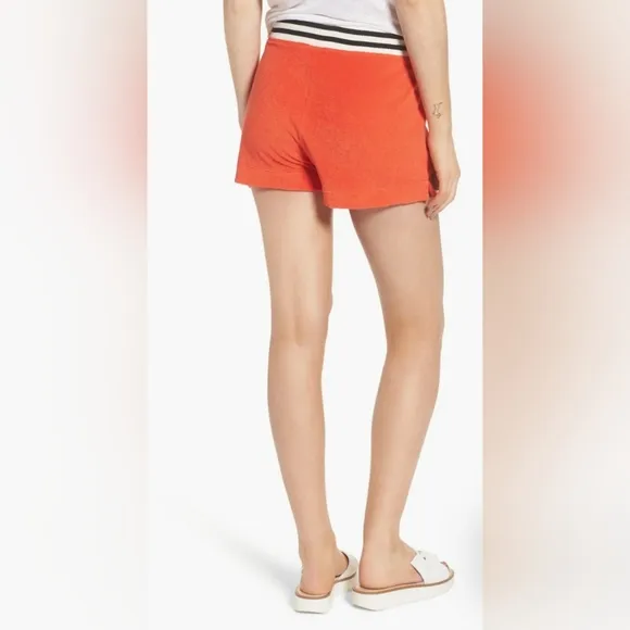 Splendid X Margherita Missoni Sportivo Cotton and Modal Blend Terry Shorts