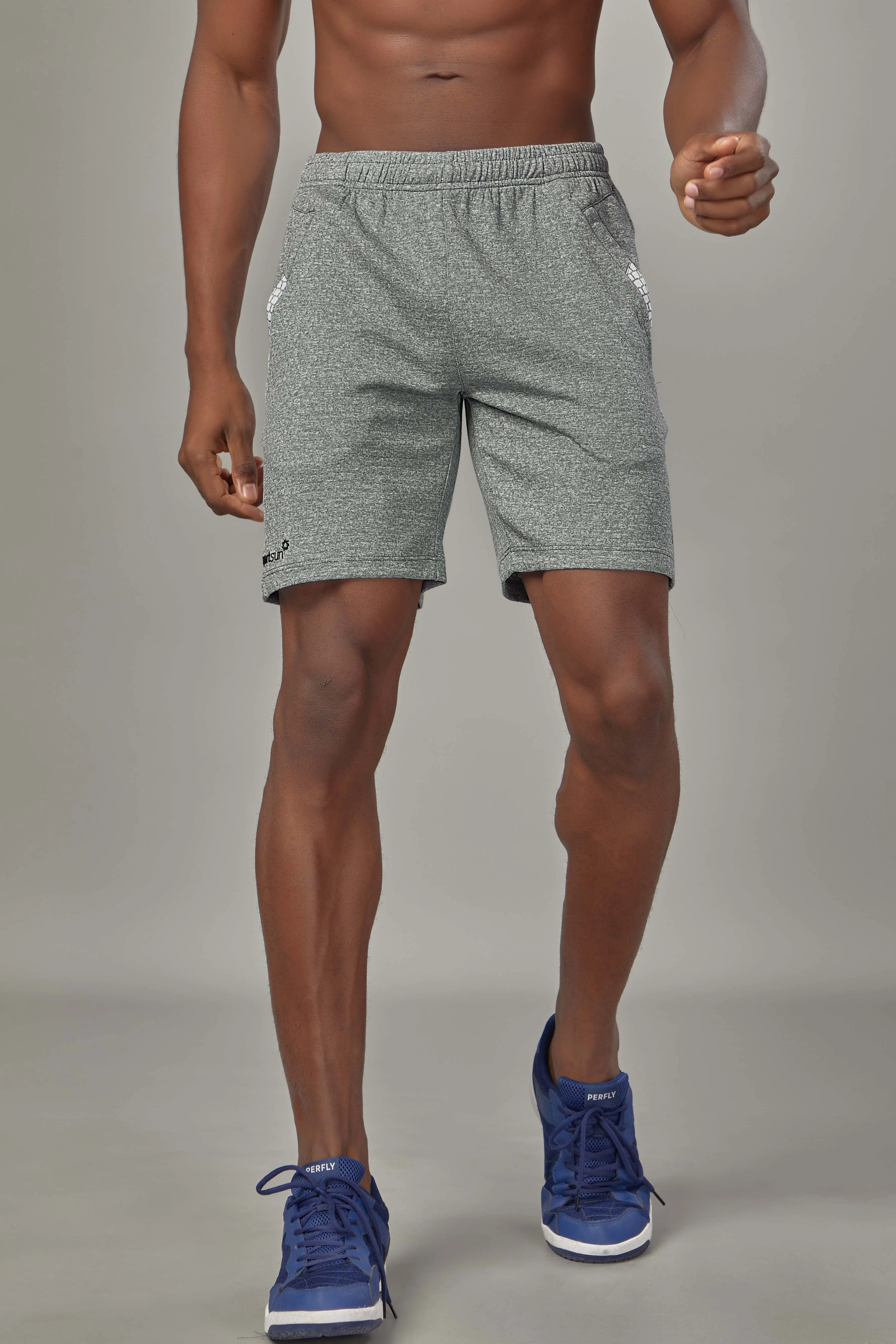 Sport Sun Men Light Grey Max Shorts