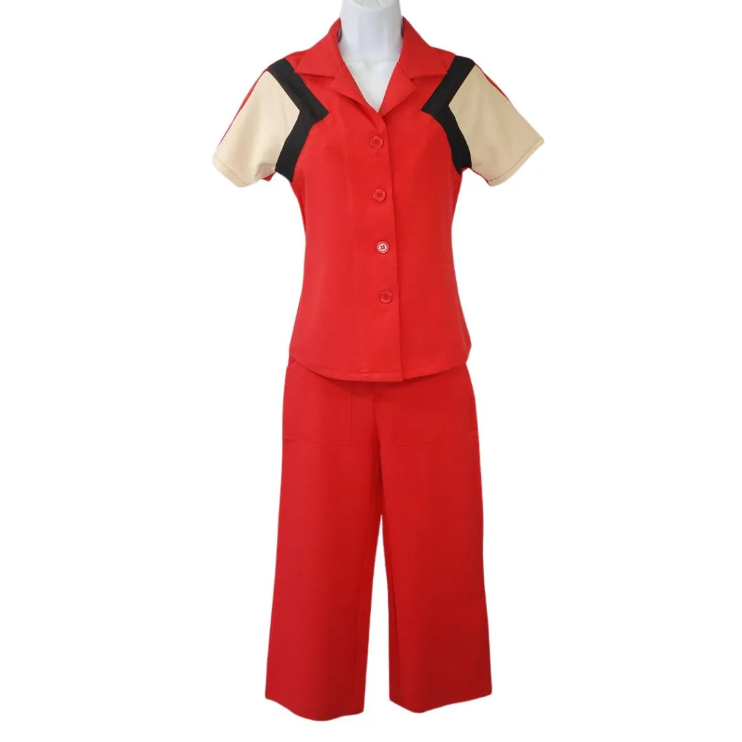 Star Struck Clothing Culottes in Red