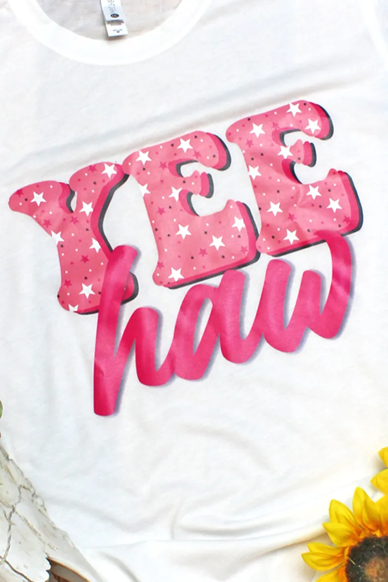 Starry Yeehaw Poly/Cotton Tee