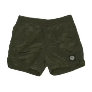 Stone Island Green Swim Shorts