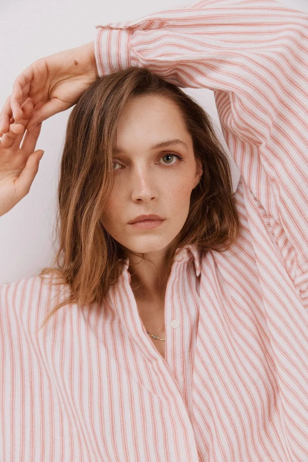 Striped shirt - White Print