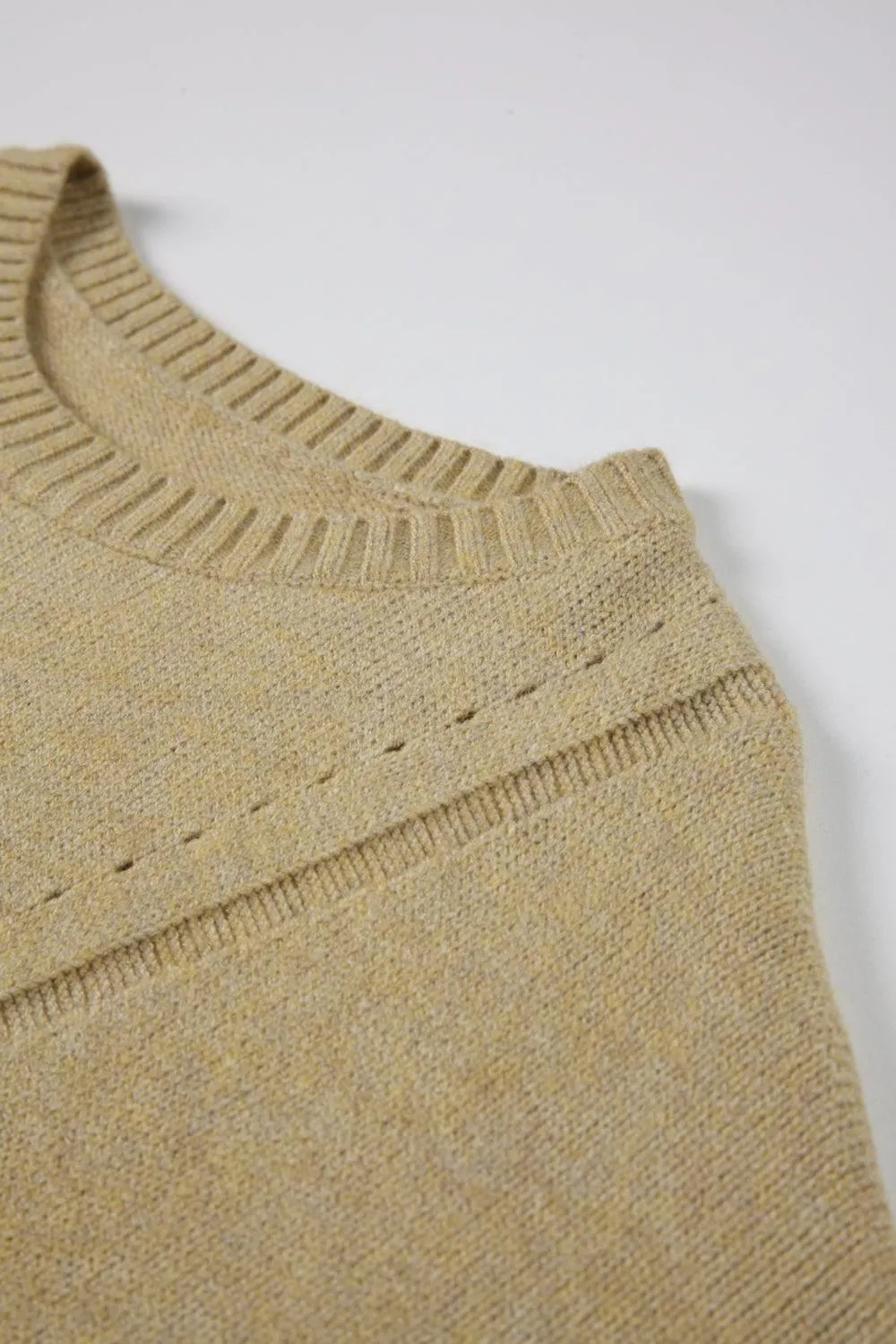 Sunday Groove Cashmere Blend Sweater - Ginger