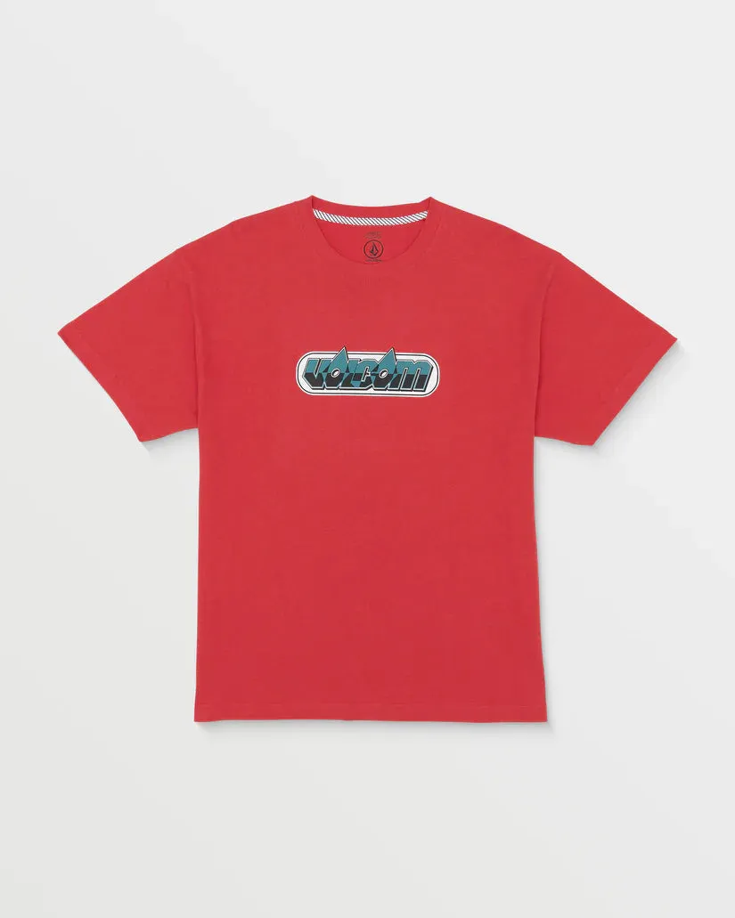 Surf Vitals II Tee- Ribbon Red