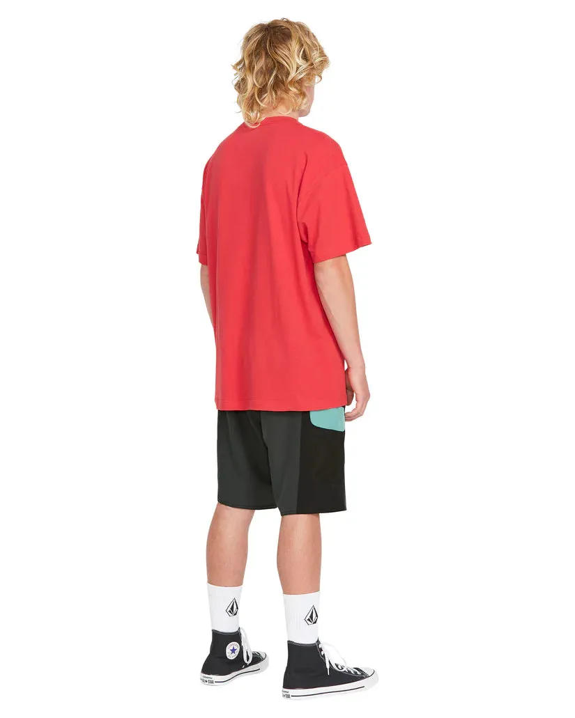 Surf Vitals II Tee- Ribbon Red