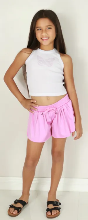 TAKE IT THERE SHORTS | KIDS SIZE 4-6X