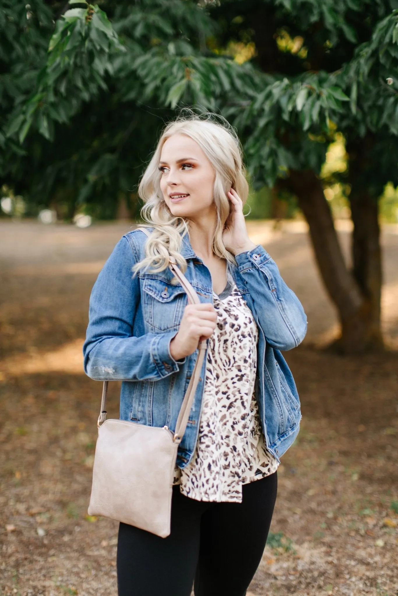 Tanks A Lot Leopard Print Sleeveless Top