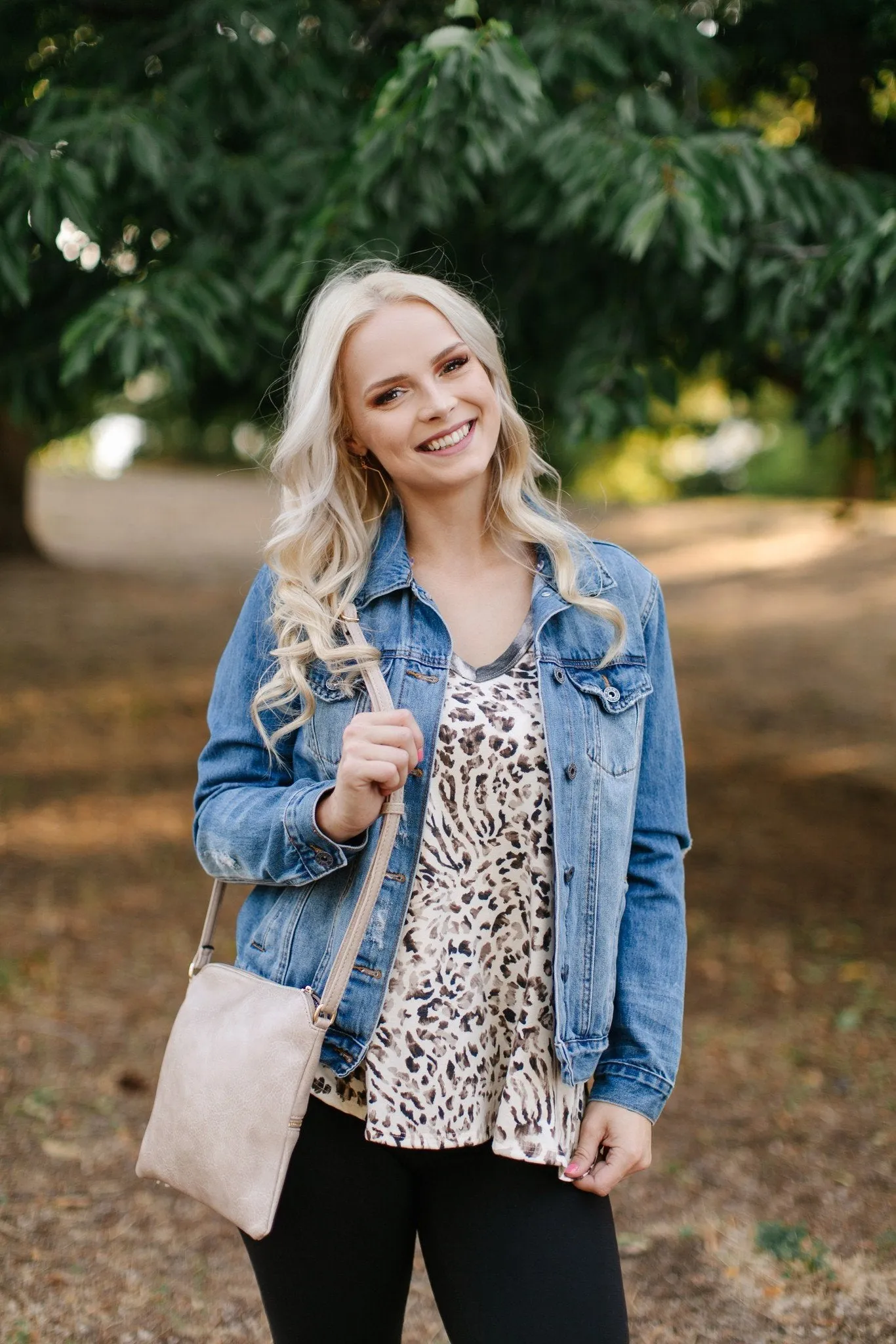 Tanks A Lot Leopard Print Sleeveless Top