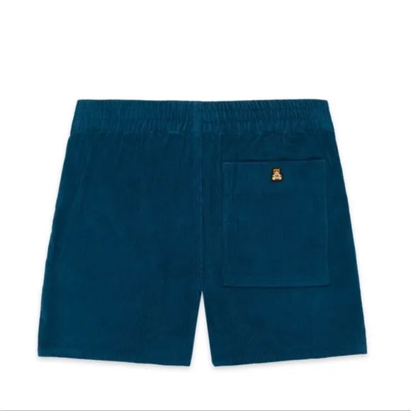 Teddy Fresh Blue Corduroy Shorts Size XS