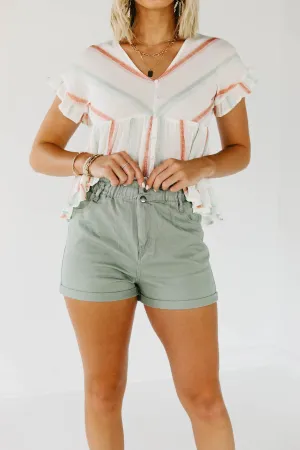 The Franco Elastic Waist Shorts