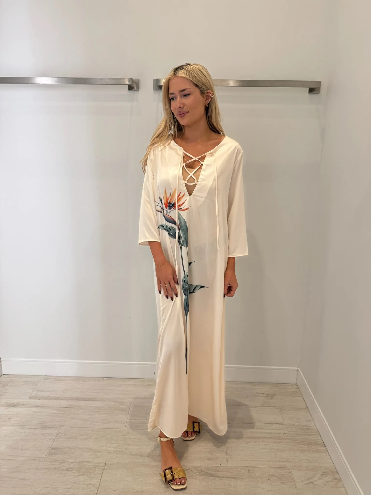 The Mallory Kaftan Maxi Dress