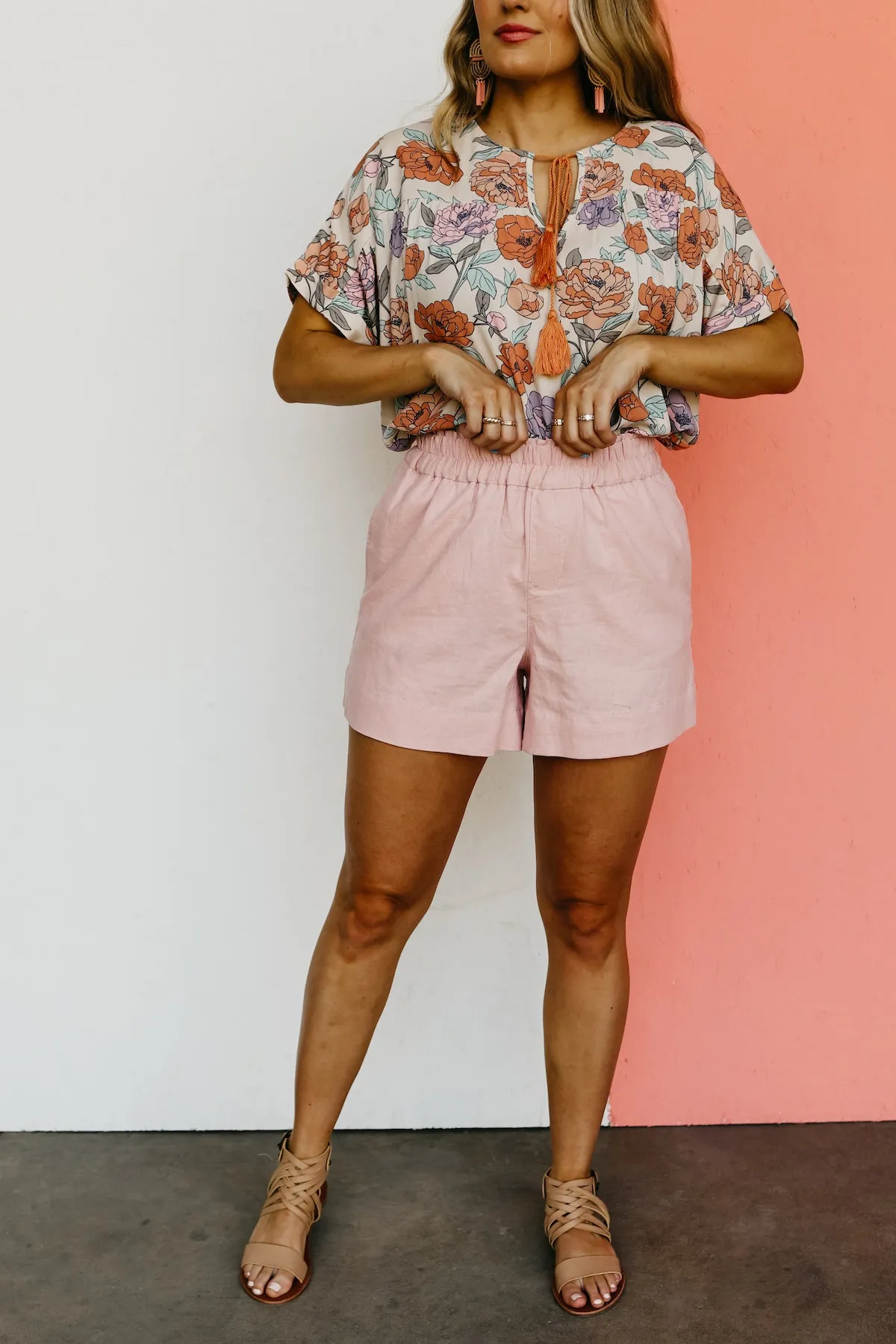 The Marlon Elastic Waist Shorts - FINAL SALE