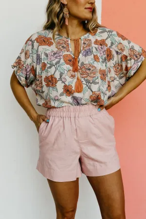 The Marlon Elastic Waist Shorts - FINAL SALE