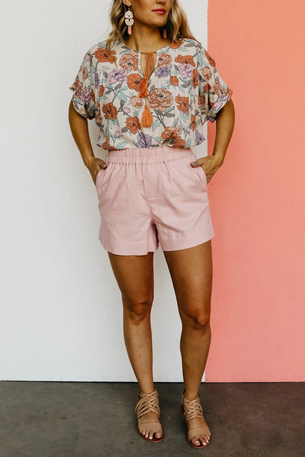 The Marlon Elastic Waist Shorts - FINAL SALE