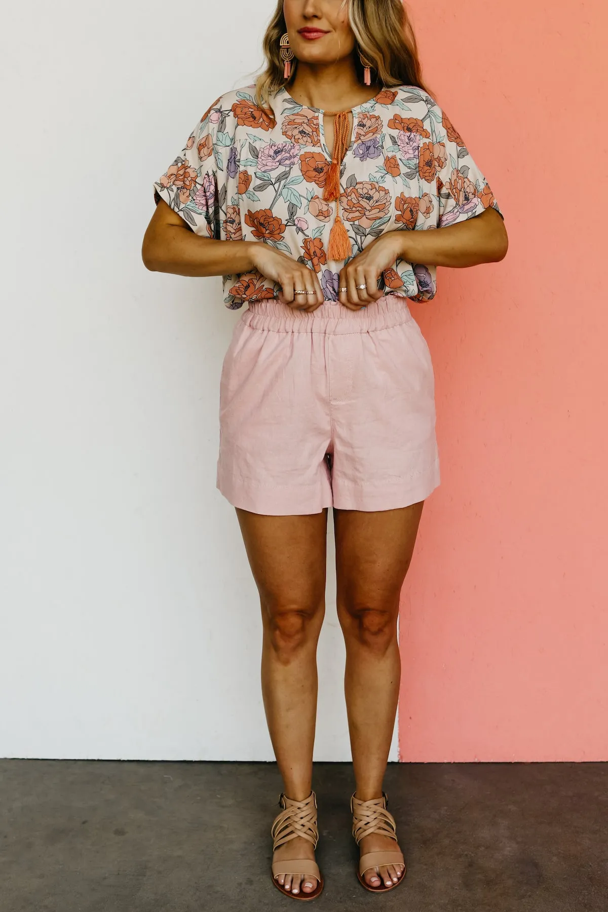 The Marlon Elastic Waist Shorts - FINAL SALE