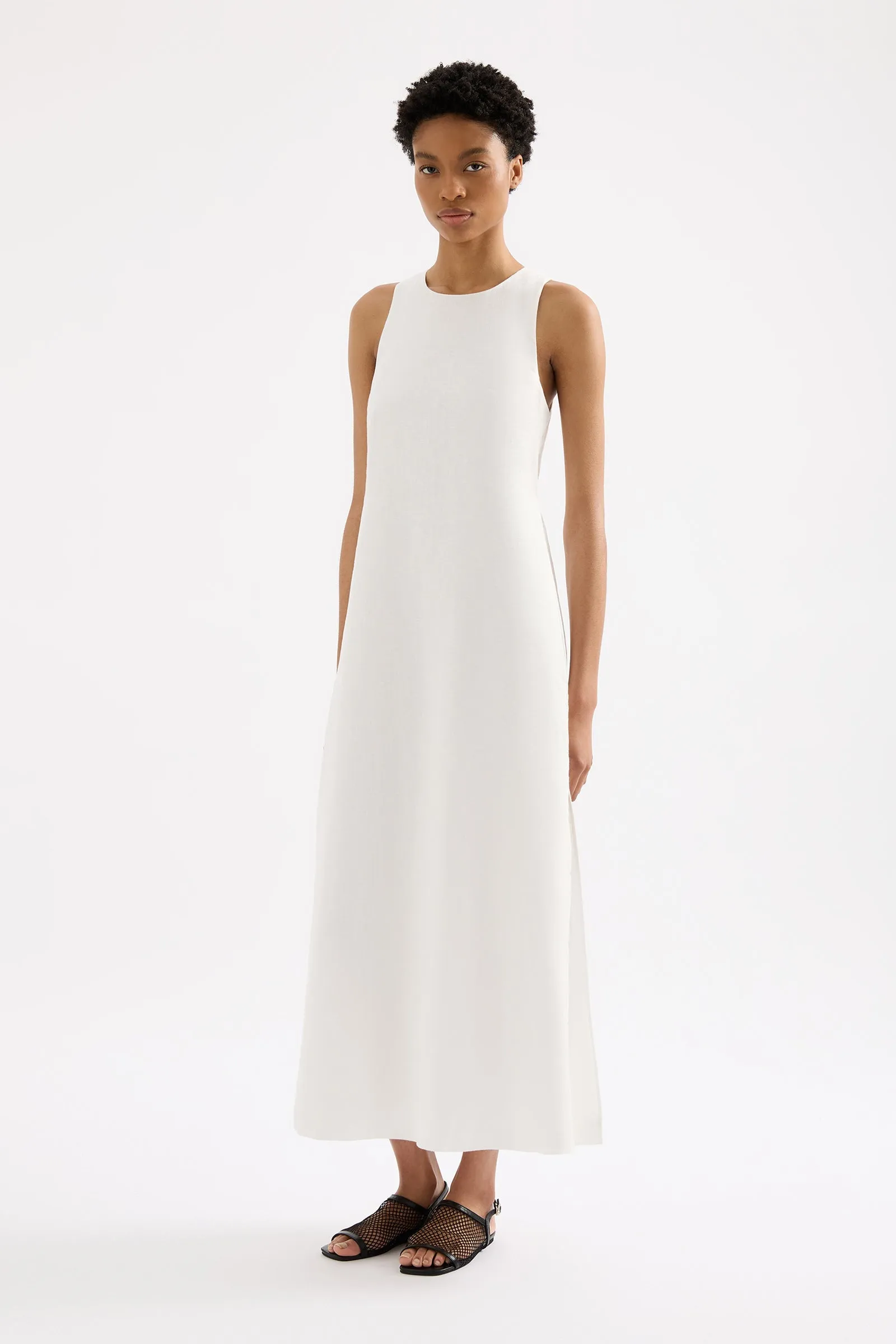 THILDA LINEN MAXI DRESS