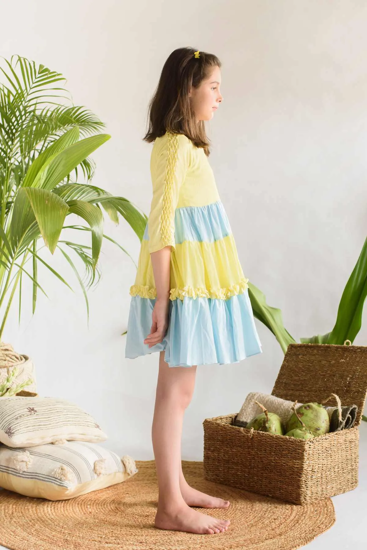 Tiered Smock Dress