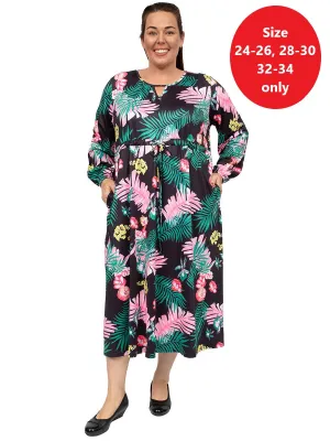Tropical Storm Dress - Print*