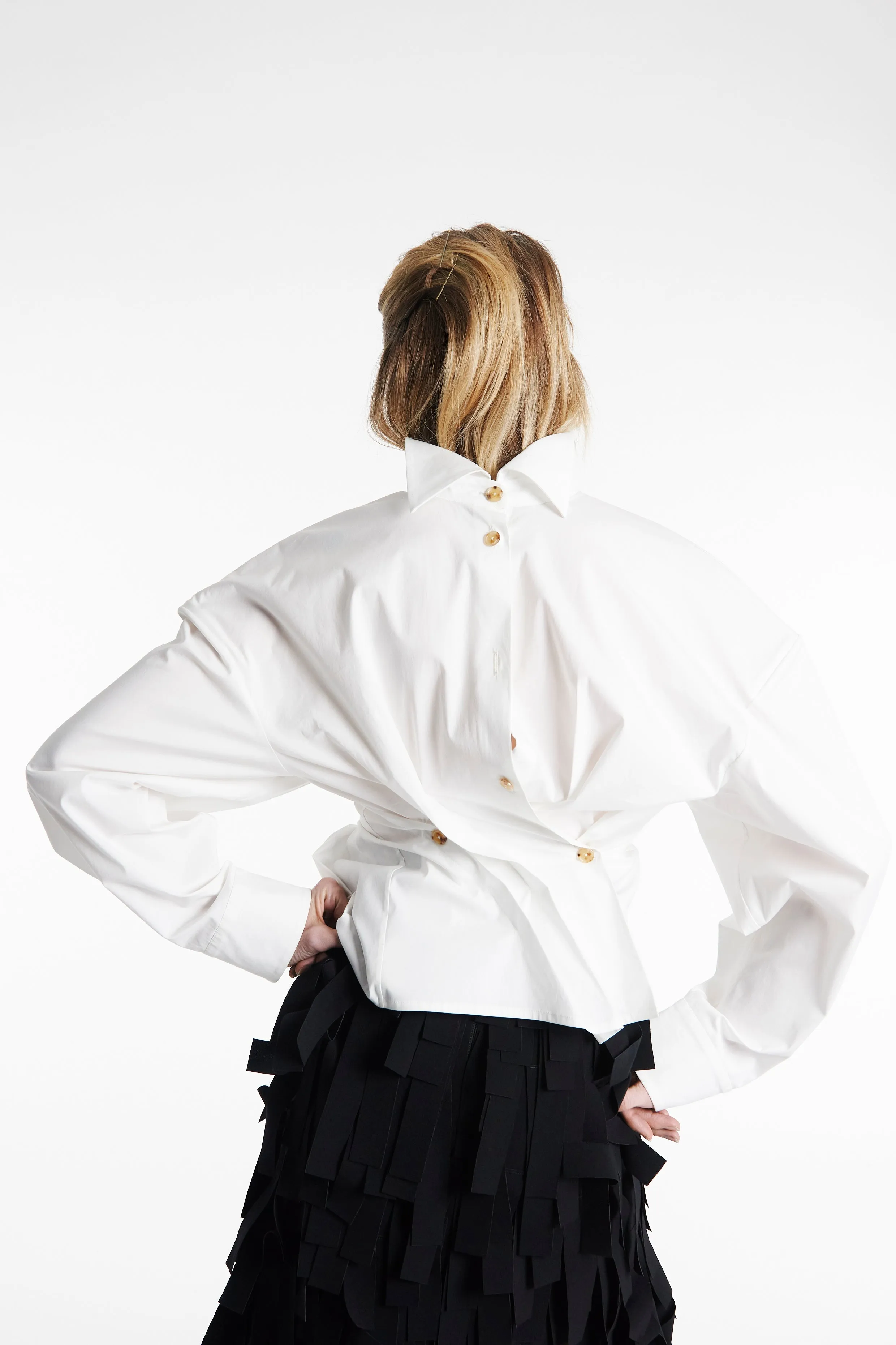 Twisted Shirt White