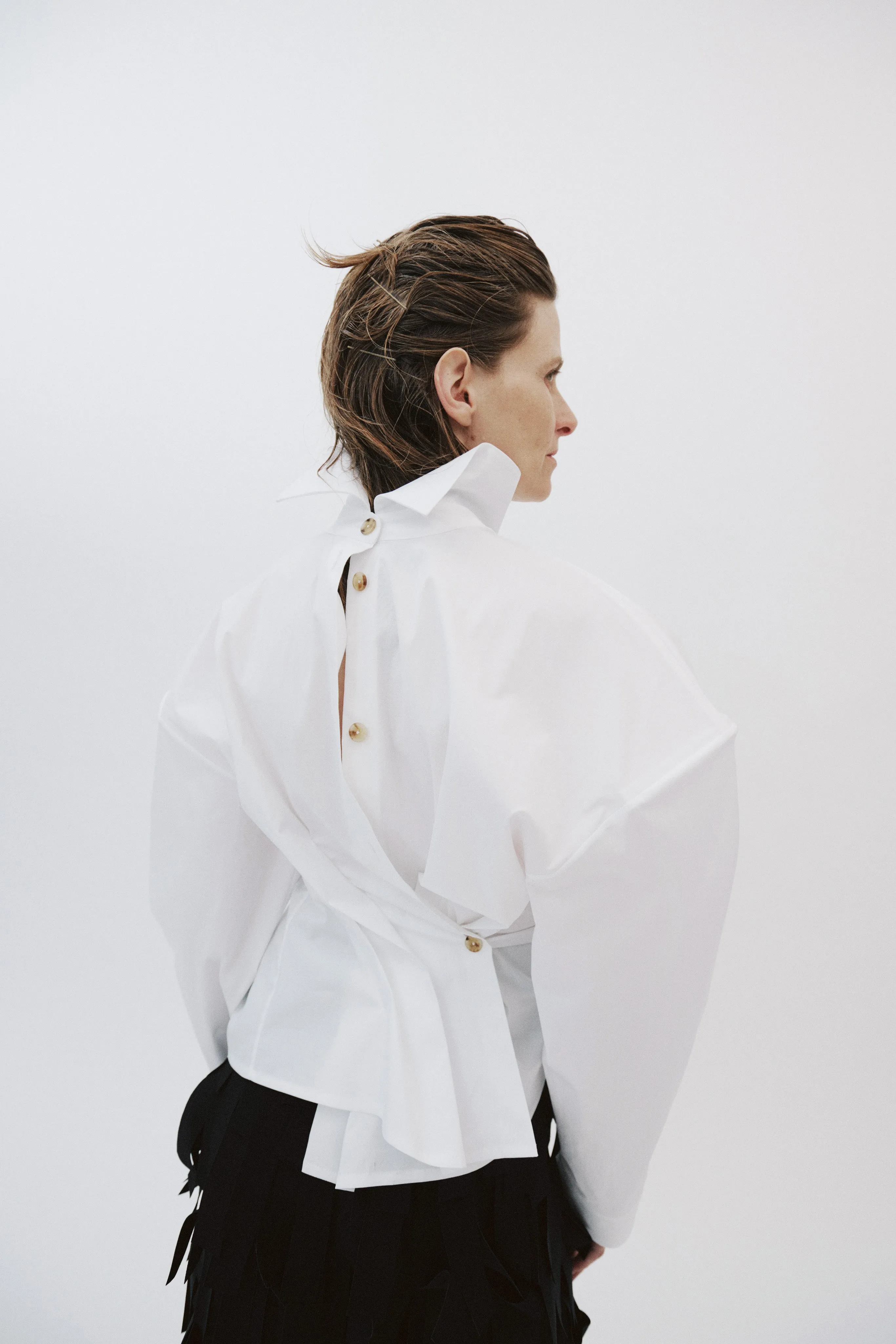 Twisted Shirt White