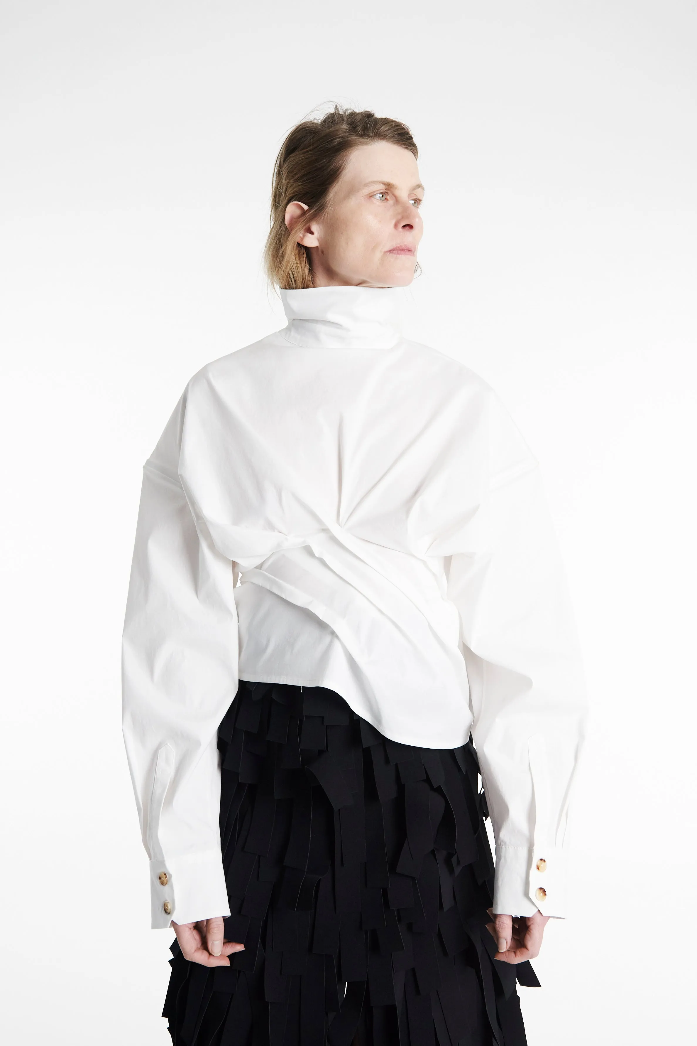 Twisted Shirt White