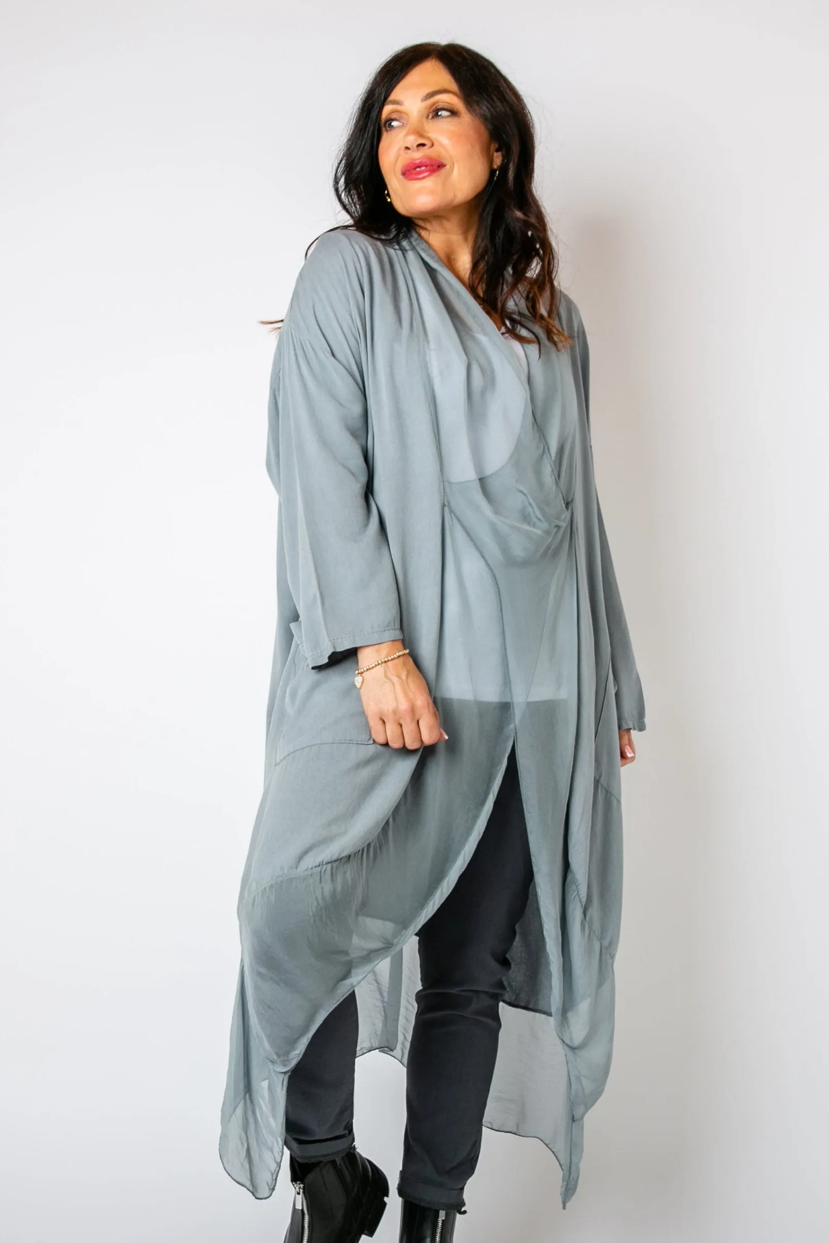 Two Pocket Crossover Tunic