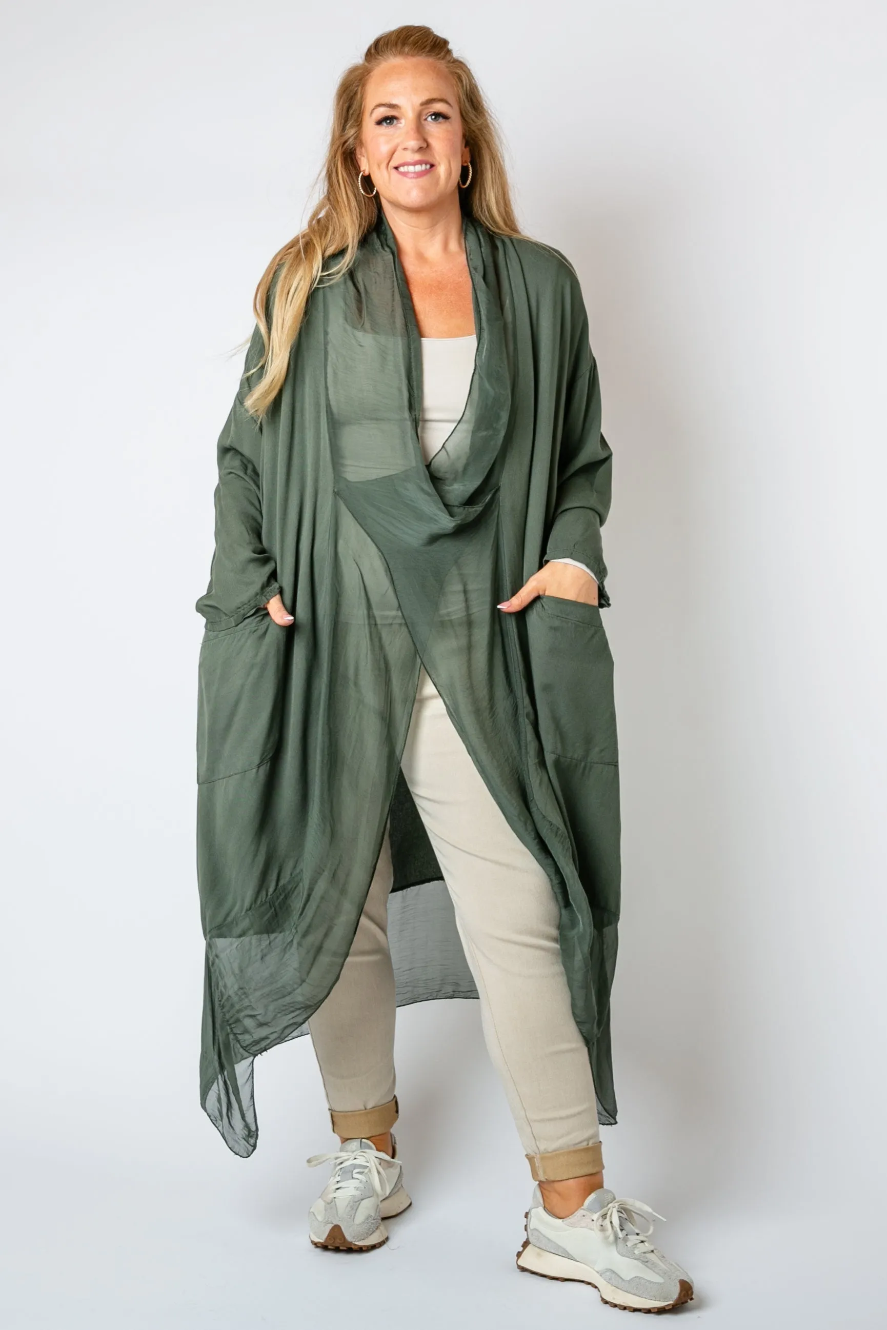 Two Pocket Crossover Tunic