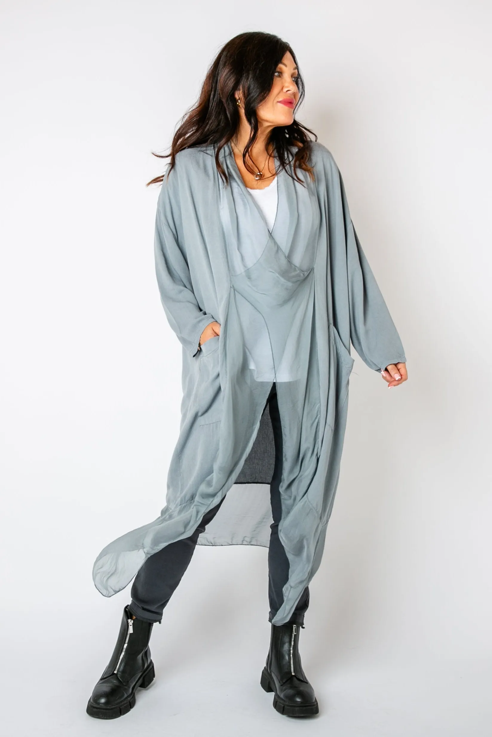 Two Pocket Crossover Tunic
