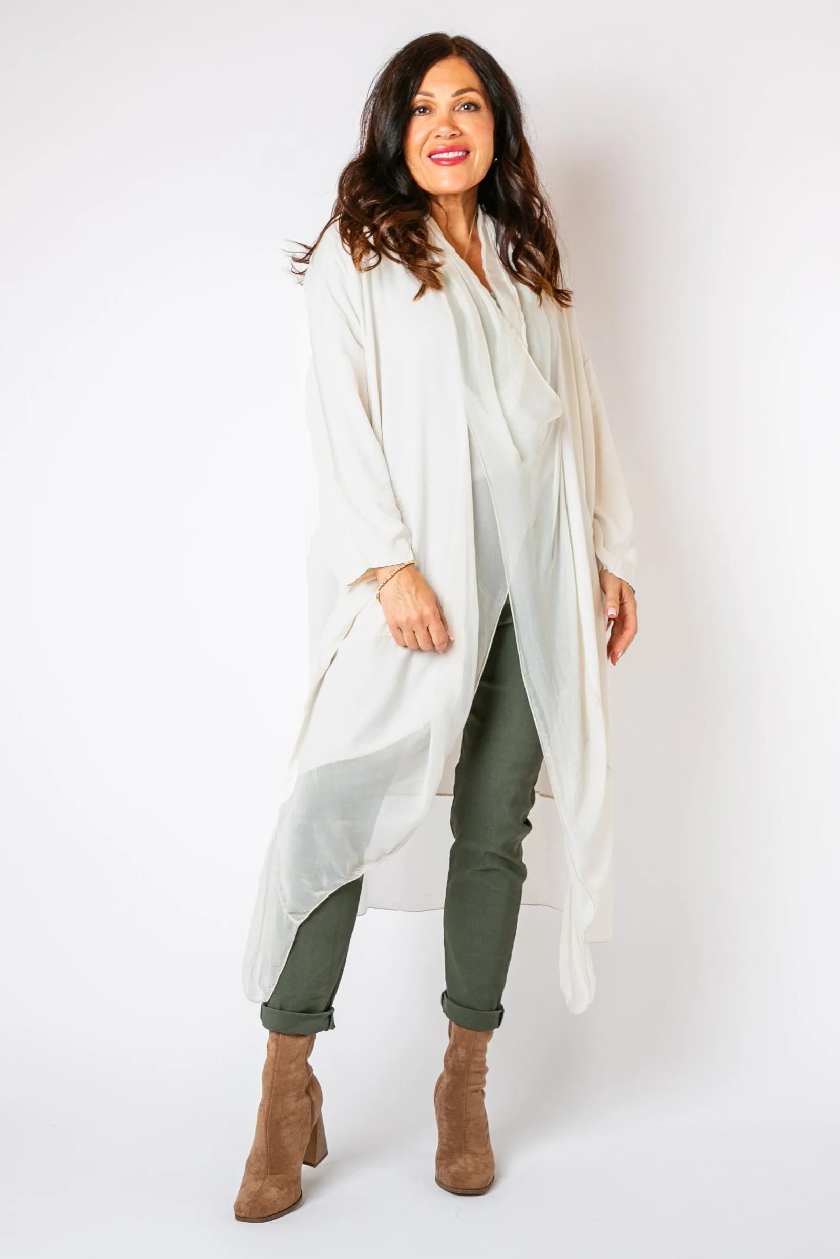 Two Pocket Crossover Tunic