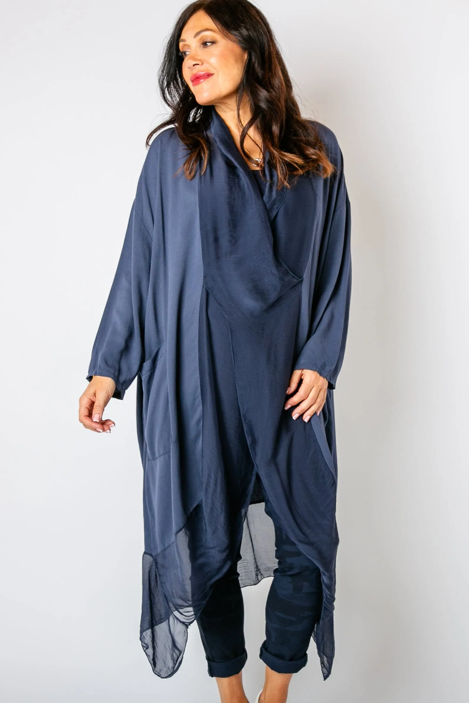 Two Pocket Crossover Tunic