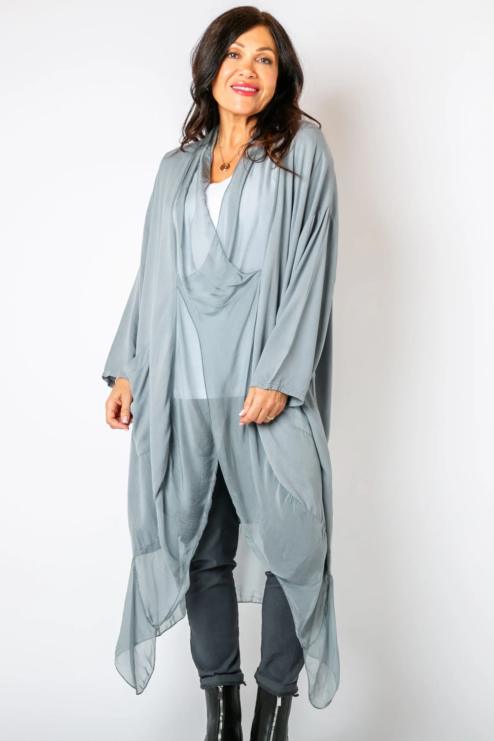 Two Pocket Crossover Tunic