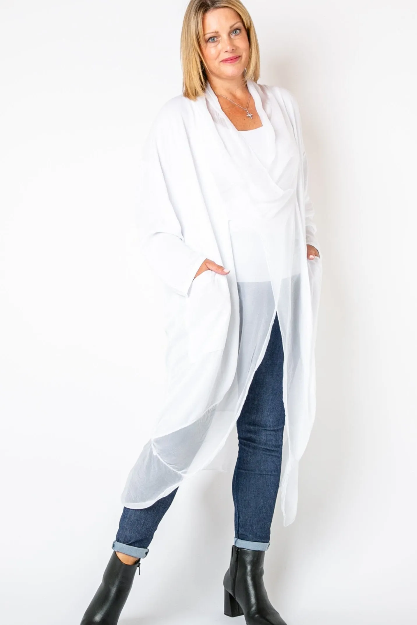 Two Pocket Crossover Tunic
