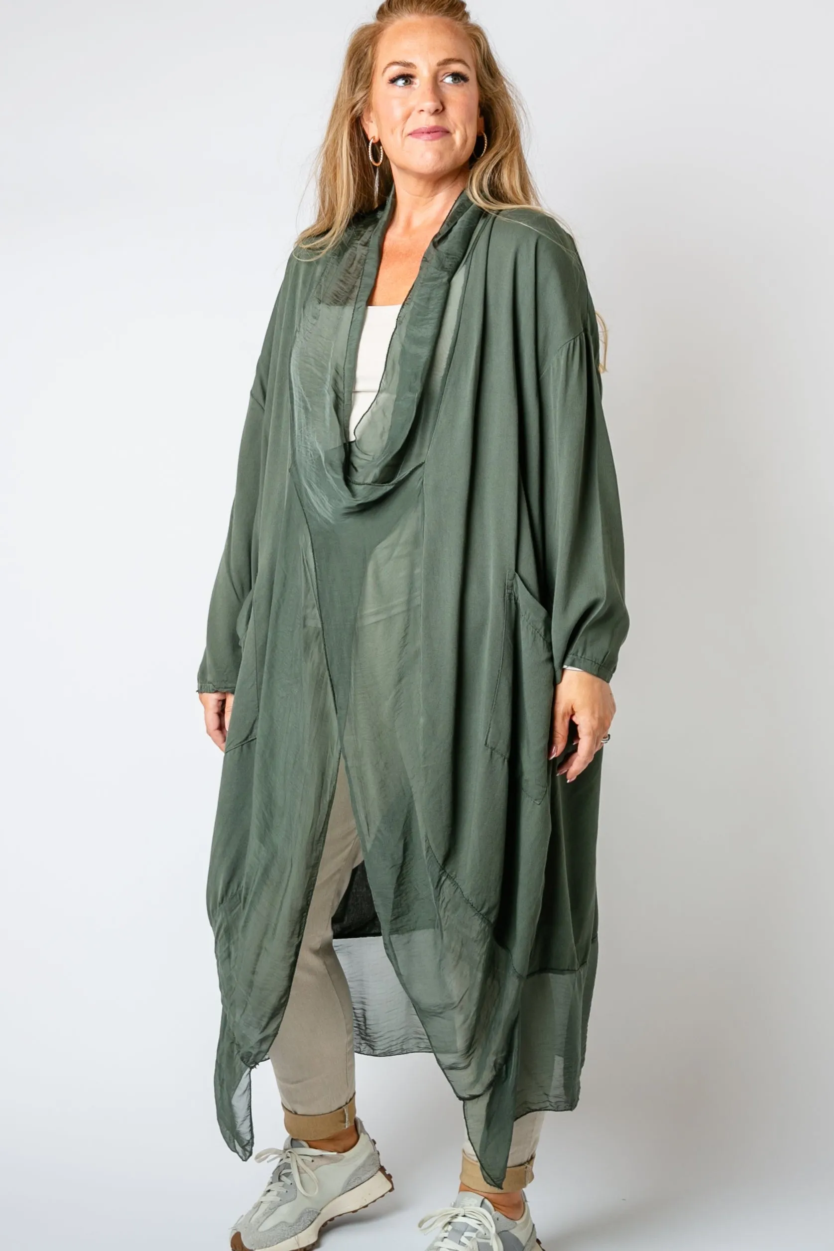 Two Pocket Crossover Tunic