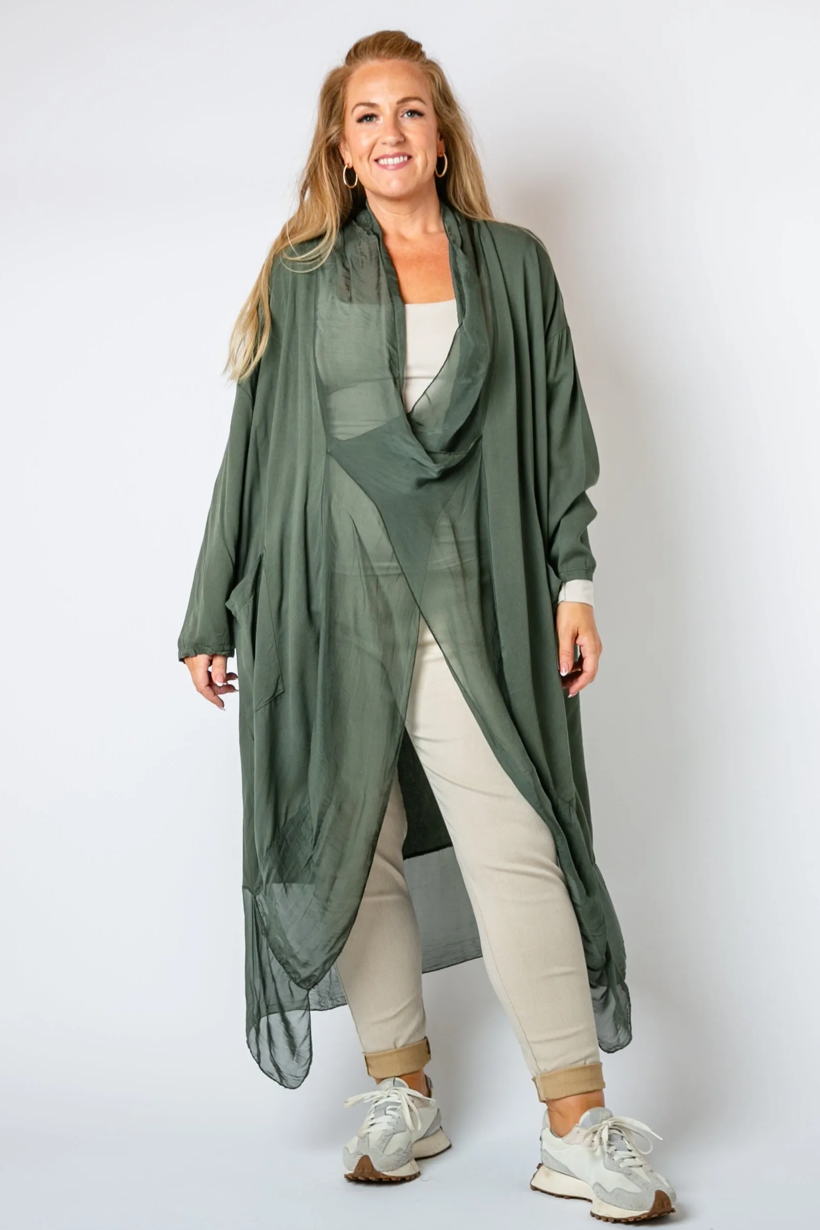 Two Pocket Crossover Tunic