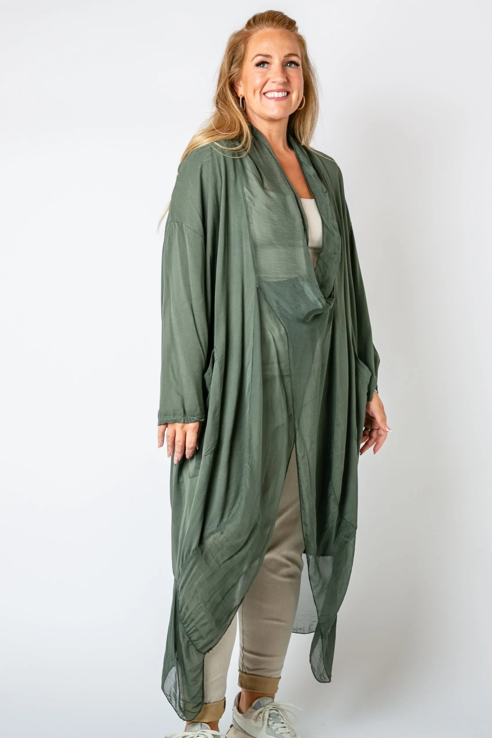 Two Pocket Crossover Tunic