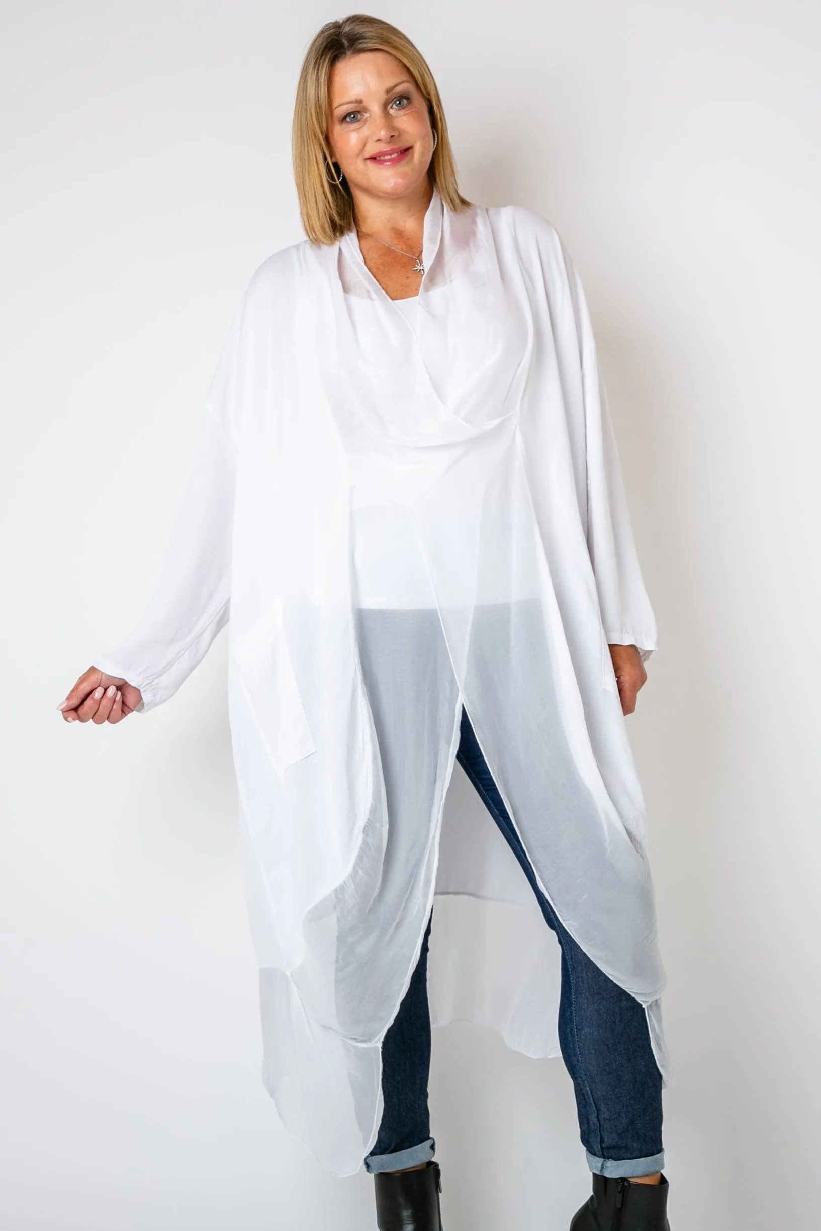 Two Pocket Crossover Tunic